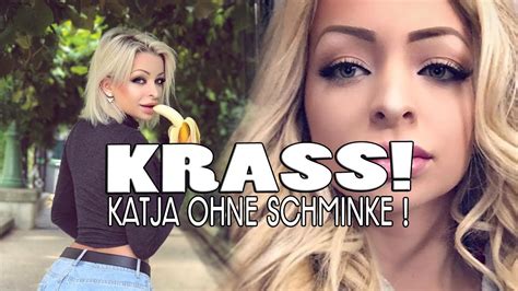 katja krasavice ungeschminkt früher|Katja Krasavice ungeschminkt: So sieht die Rapperin ohne。